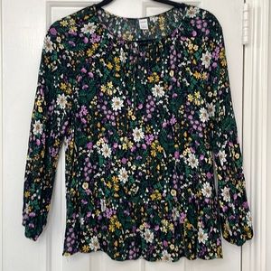 Old Navy Floral Blouse (Small)